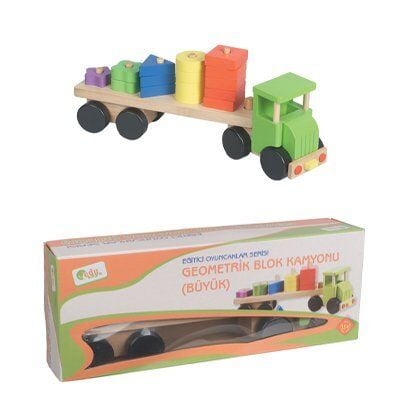 GEOMETRİK BLOKLAR KAMYON (BÜYÜK)
