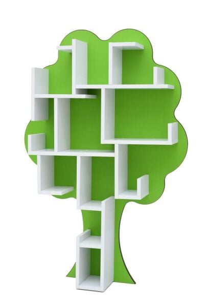 AĞAÇ KİTAPLIK 87X21X132 6665