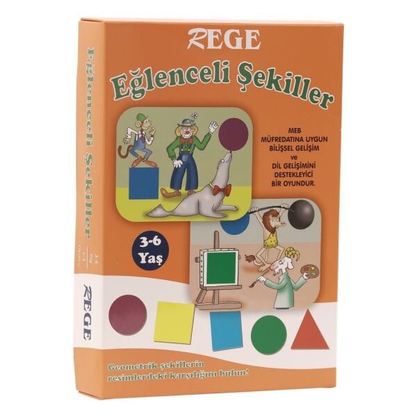 EĞLENCELİ ŞEKİLLER OYUNU (30 PARÇA)