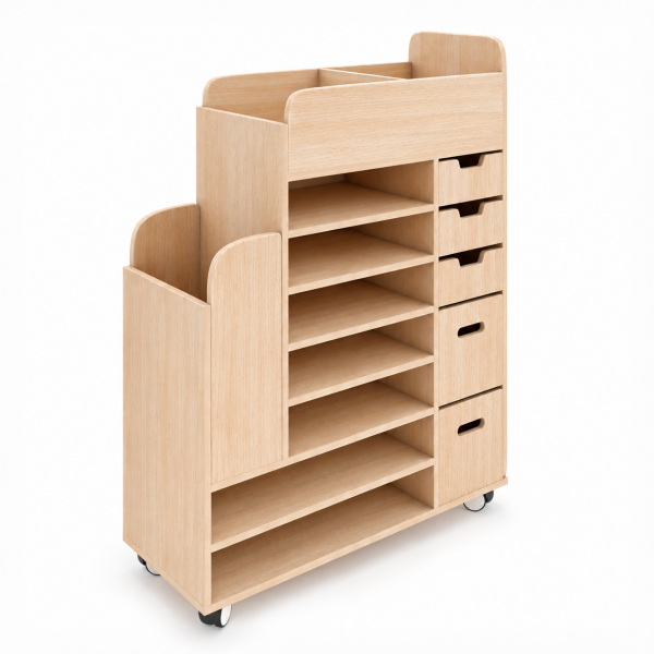Montessori Fonksiyonel Malzeme Dolabı