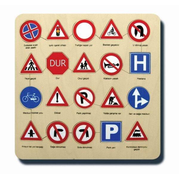 TRAFİK İŞARETLERİ PUZZLE