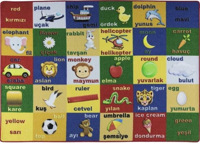 OBJELER ÇOCUK HALISI 200X190 CM