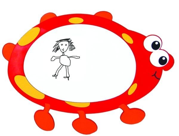 UĞURBÖÇEĞİ FİGÜRLÜ AYNA