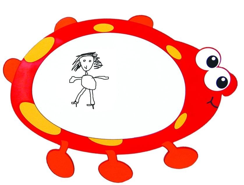 UĞUR BÖÇEĞİ FİGÜRLÜ YAZI TAHTASI