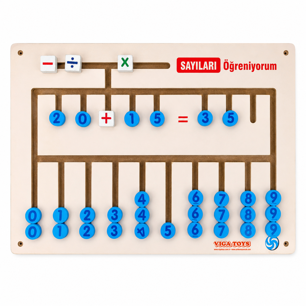 Matematik Öğreniyorum Duvar Oyunu