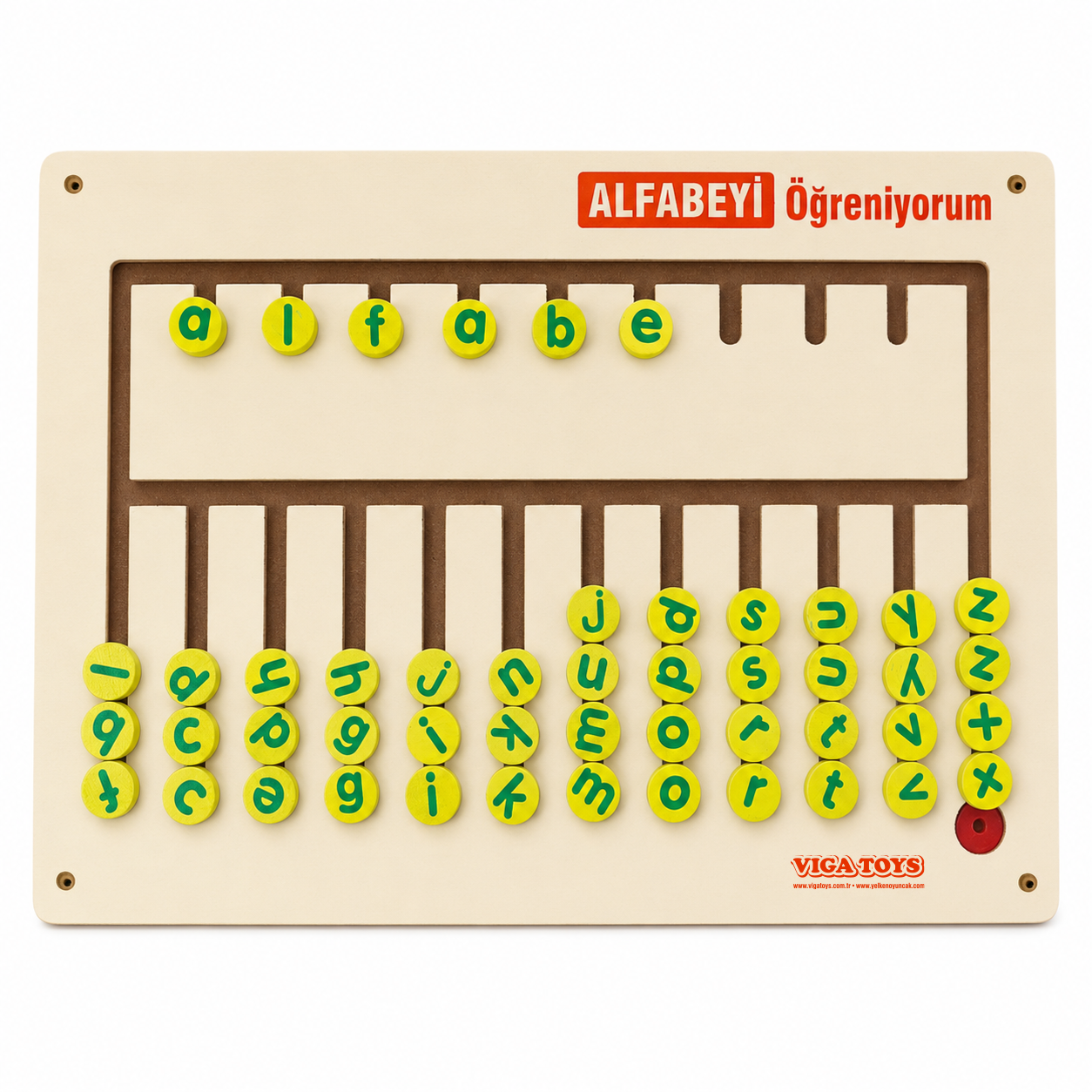Alfabeyi Öğreniyorum Duvar Oyunu
