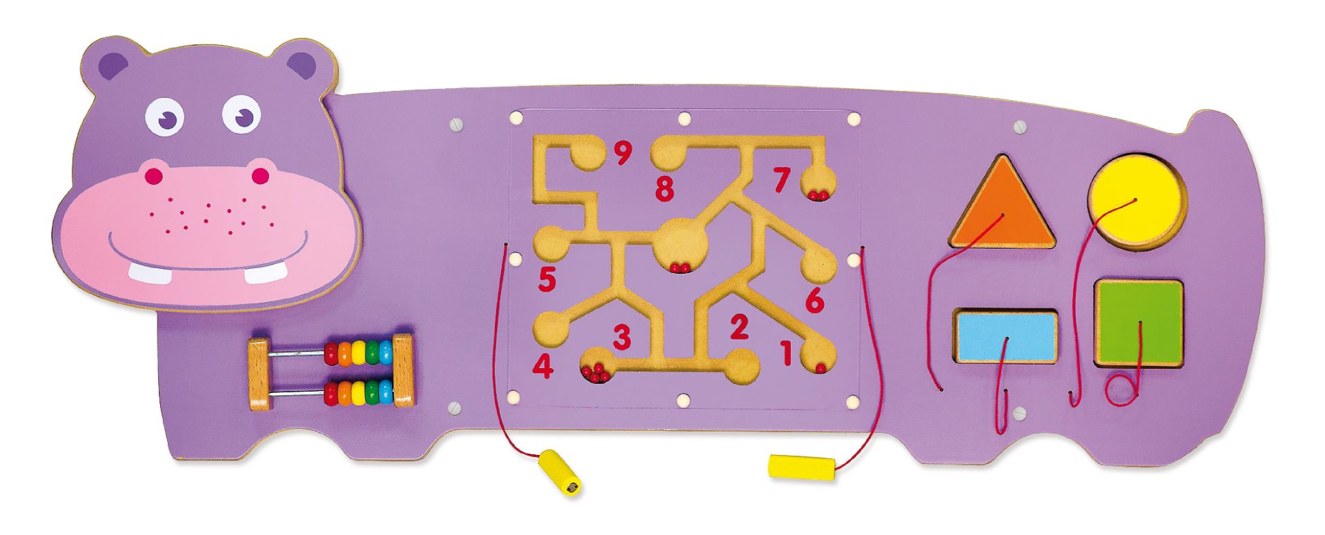 HİPOPOTAM FİGÜRLÜ DUVAR OYUNU