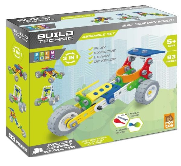 BUILD TECHNIC 3 IN 1 93 PARÇA